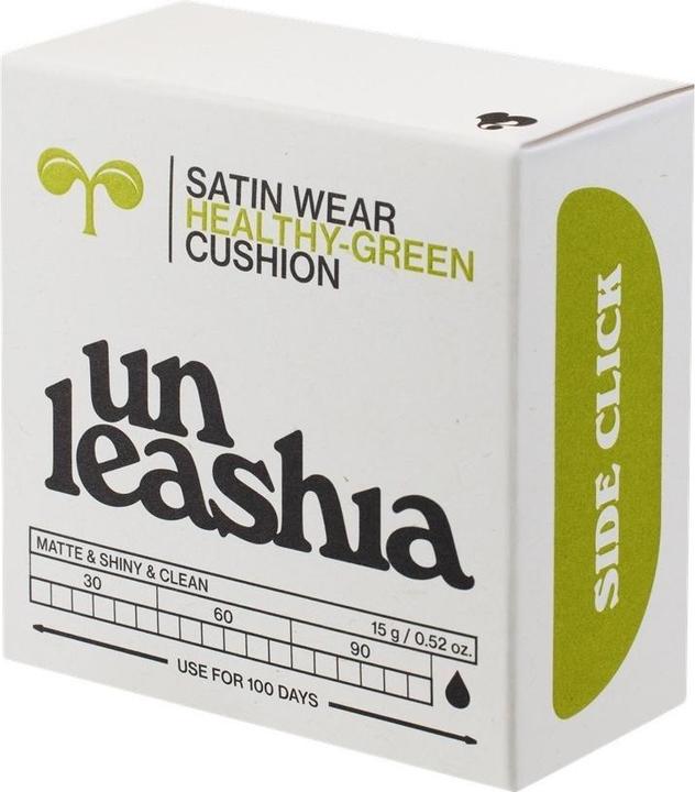 Actual product image Unleashia Satin Wear Healthy-Green Cushion 0.53 Ounce (Peach)