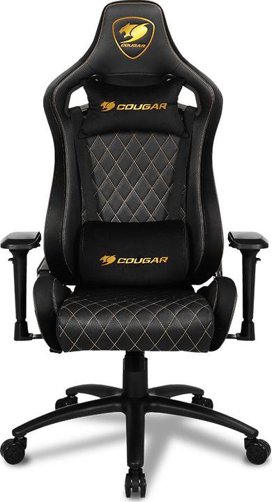 Actual product image Cougar Armor S Black 3MASBNXB.0001 Gaming chair ARMOR S Black/ Adjustable Design/Black/Black