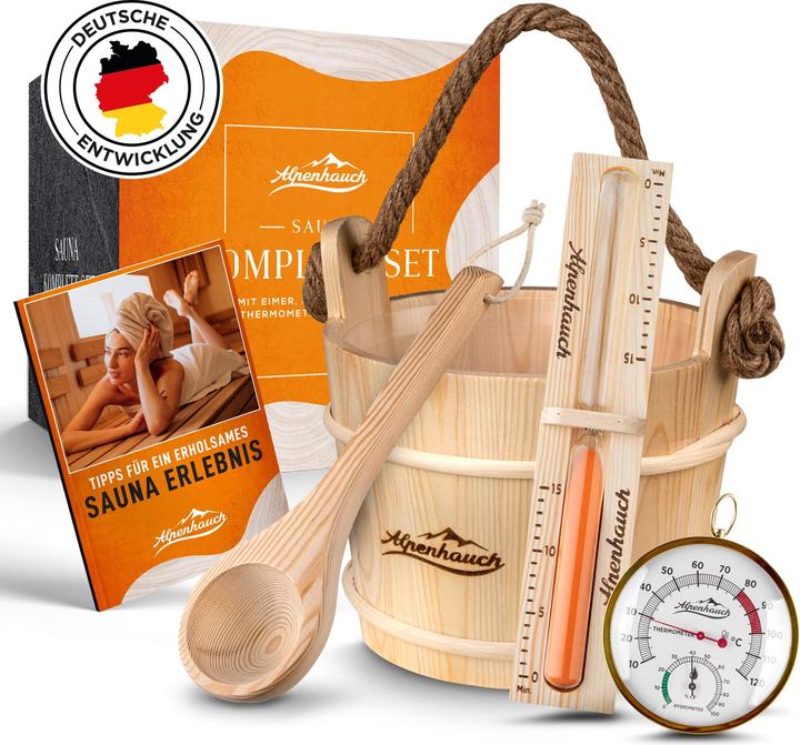 Produktbild Alpenhauch Sauna Set