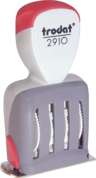 Actual product image Trodat Date stamp 2910/L "RECEIVED" + 4 fields