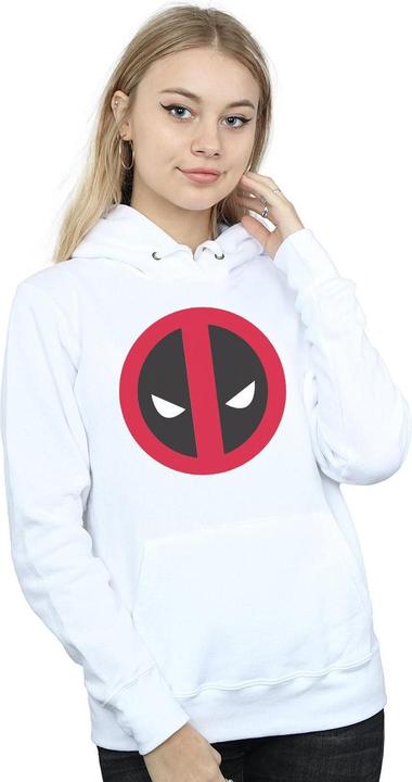 Immagine prodotto Deadpool Large Clean Logo Felpa con Cappuccio Donna (XXL)