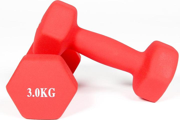 Produktbild Gladiatorfit Neopren-Hanteln (2 x 3 kg)