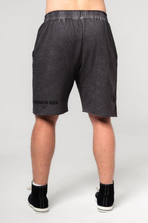 Actual product image Nebbia Washed-off Sweatshorts 367 - black (XXL)