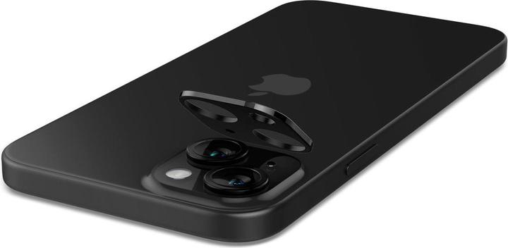 Immagine prodotto Spigen Confezione da 2 Glass tR Optik, nero - iPhone 15/15 Plus (1 Pezzo/i, Apple iPhone 15)