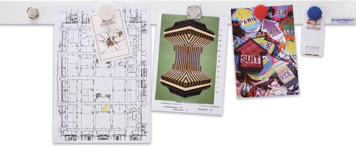 Produktbild Magnetoplan MAGNETOWALL - Wandgardinenleiste (10 x)