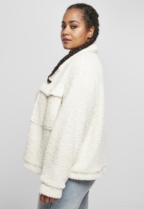 Actual product image Urban Classics Ladies Sherpa Trucker Jacket - 13447 (5XL)