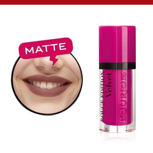 Actual product image Bourjois Rouge Edition Velvet Lipstick (05 OLé Flamingo!)