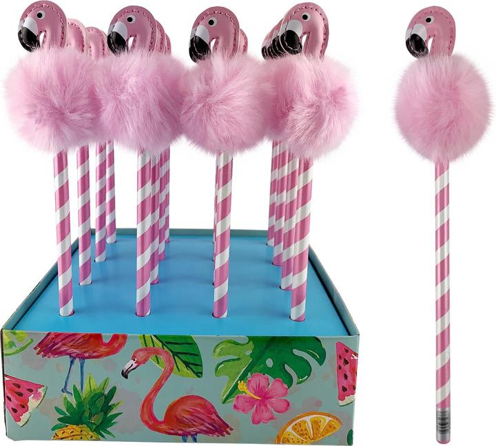 Image du produit Roost Crayon Flamingo Pom Pom HPTS-073
