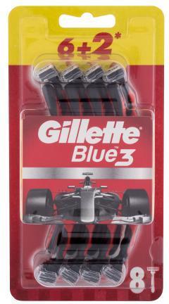 Produktbild Gillette Shaver Blue3 Red 8pcs