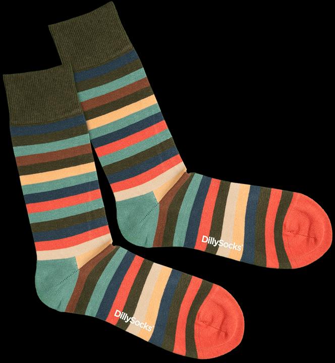 Image du produit DillySocks Coral Blue (Une unité par pack)