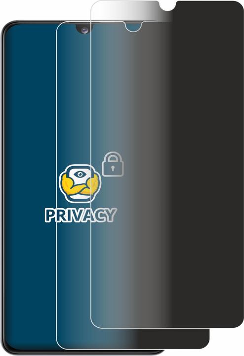Produktbild BROTECT Sichtschutzfolie Anti-Spy Privacy Folie Blaulicht-Schutz (2 Stück, Samsung Galaxy A41)