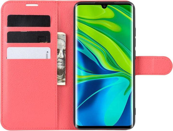 Produktbild Cover-Discount Xiaomi Mi Note 10 / 10 Pro - Leder Etui Hülle rot (Xiaomi Mi Note 10, Xiaomi Mi Note 10 Pro)