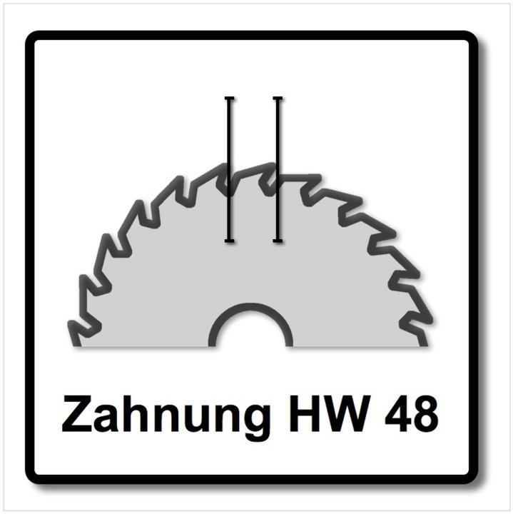Produktbild Bosch Professional Zubehör Kreissägeblatt Expert for Wood, 190 x 30 x 2,6 mm, 48