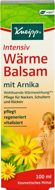 Immagine prodotto Kneipp Balsamo riscaldante con arnica (1 x, 100 ml, 125 g)