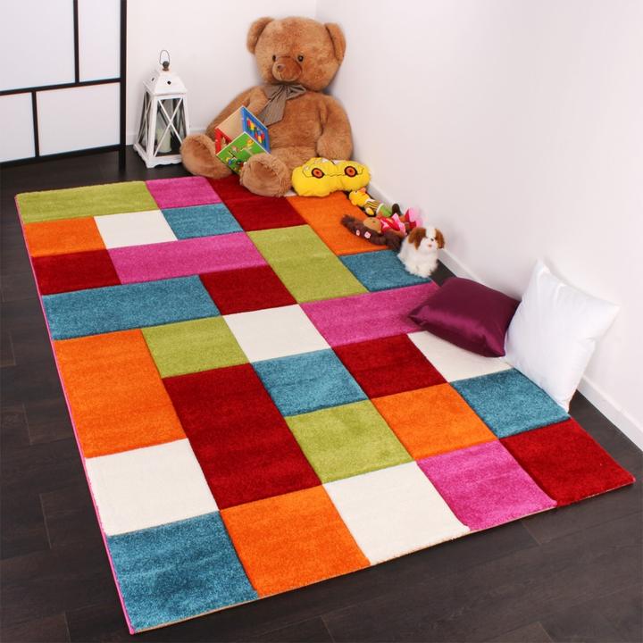Produktbild Paco Home Kinderteppich Teppich Tier Motiv Dschungel Grün (160 x 230 cm)