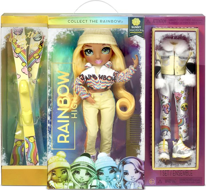 Produktbild MGA Rainbow High - Fashion Winter Break Dolls - Sunny Madison
