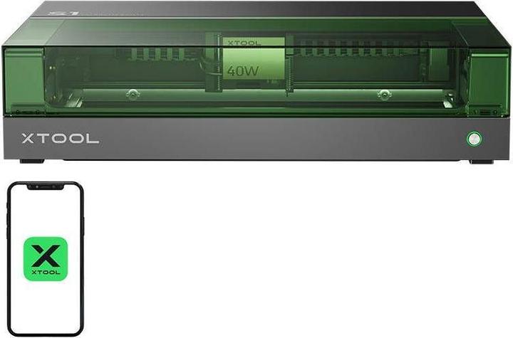 XTool 2-in-1-Lasergraviermaschine S1 Basic