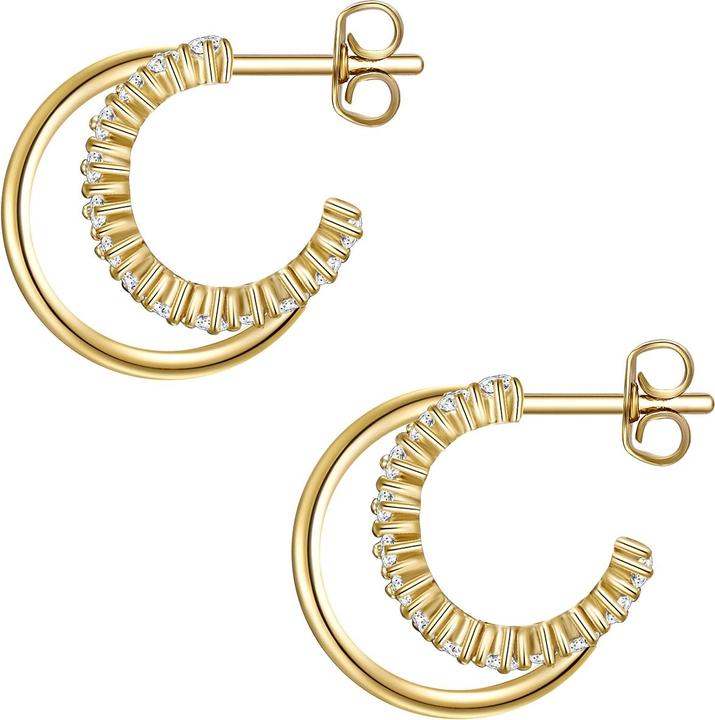 Produktbild Lulu & Jane Damen Ohrringe Messing - 35244 (Messing)