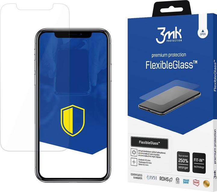 3MK FlexibleGlass iPhone X Szkło Hybrydowe (1 Stück, Apple iPhone X)