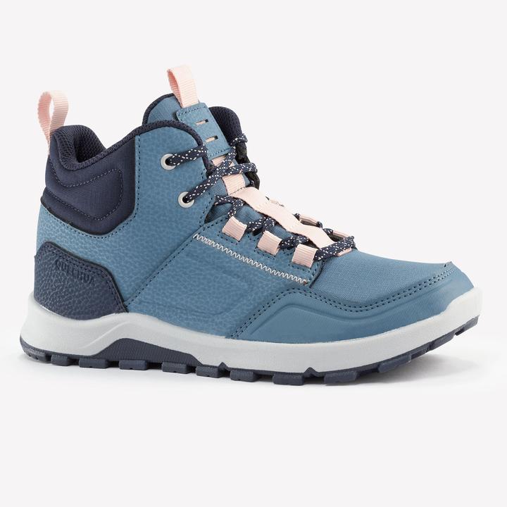Immagine prodotto Quechua Scarpe da trekking per bambini taglia 35-38 mezza altezza - NH500 blu (38)