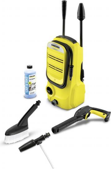 Immagine prodotto Kärcher K 2 Compact Idropulitrice per auto elettrica /h Nero, Giallo (Corrente elettrica)