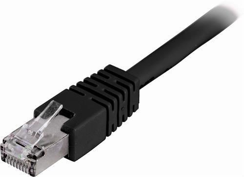 Deltaco STP-620S networking cable Black Cat6 F/UTP (FTP) (F/UTP, CAT6, 20 m)
