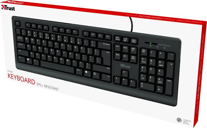 Actual product image Trust Keyboard (DE, Cable)