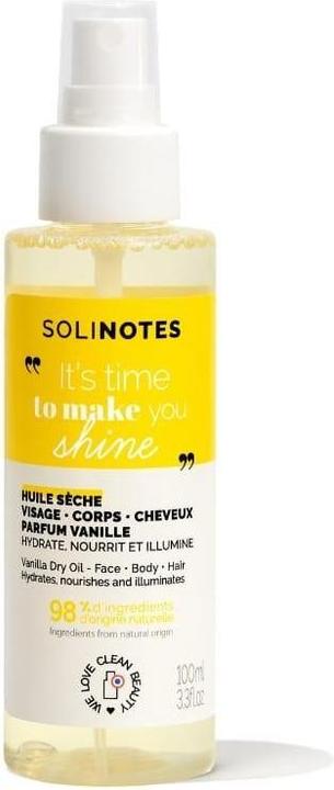 Actual product image Solinotes Dry Oil Vanilla (Body oil, 100 ml)