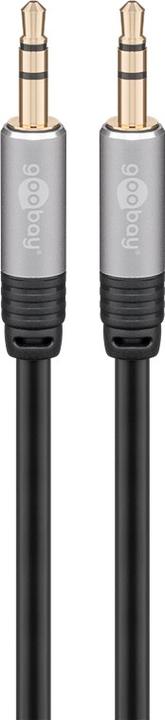 Image du produit Goobay Câble audio MP3 jack (5 m, Jack 3,5 mm (AUX))