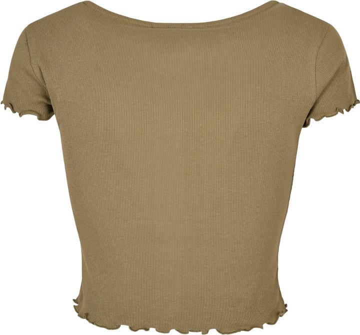 Image du produit Urban Classics Tee-shirt femme croisé à côtes - 12114 (3XL)