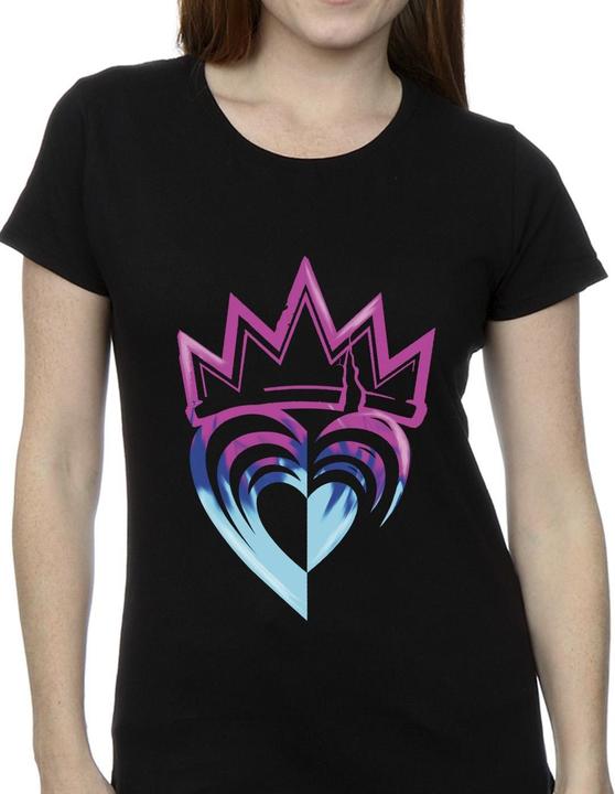 Immagine prodotto Disney Descendants Pink Crown Maglietta Donna (L)