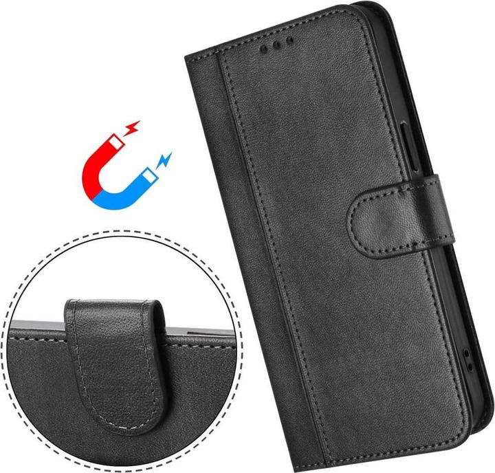 Image du produit Cover-Discount HONOR Magic7 Lite – Wildleder Look Etui im Vintage Design (Honor Magic7 Lite)
