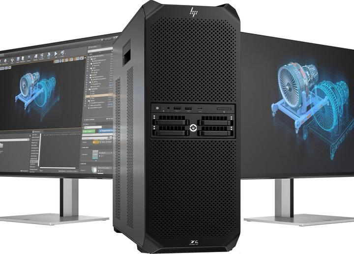 Produktbild HP Z6 G5 (AMD Ryzen Threadripper PRO 7945WX, 64 GB, 1000 GB)