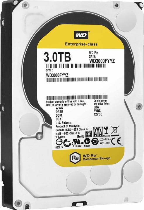 Immagine prodotto WD RE4 3TB 7200RPM 24x7 (3 TB, 3.5")