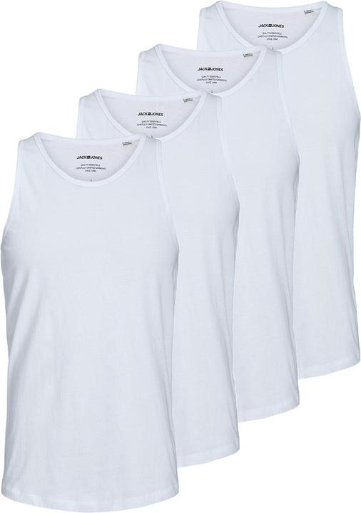 Produktbild Jack & Jones 4er Pack Jacbasic Unterhemd / Tanktop (M)