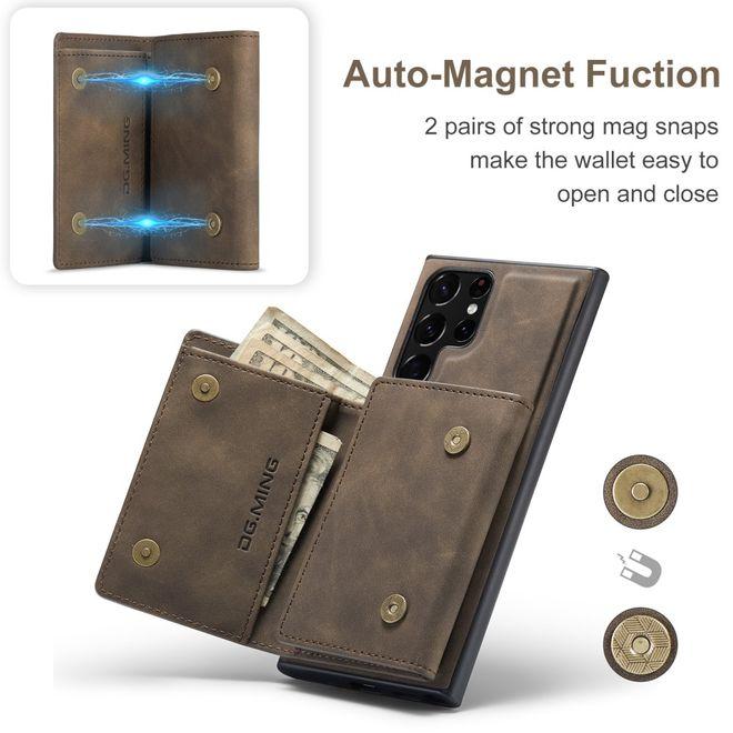 Actual product image Dg.Ming M1 Series Hardcase with Detachable Wallet (Samsung Galaxy S22 Ultra)