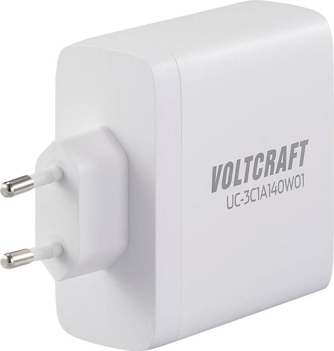 Actual product image Voltcraft UC-3C1A140W01 USB charger 140 W socket Output current (max.) 5 A U (140 W)