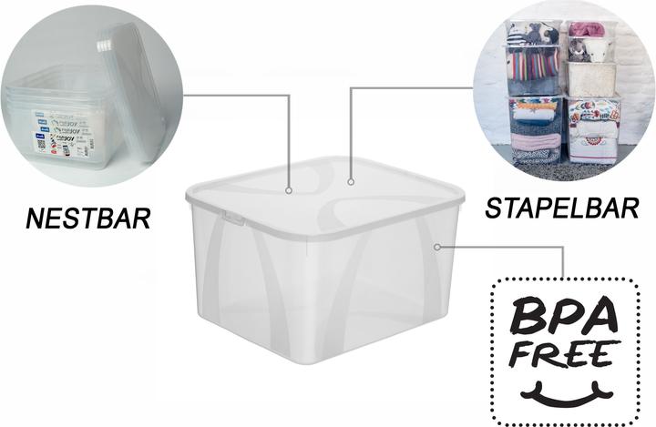 Produktbild Rotho Arco (42 x 35 cm, 25 l)