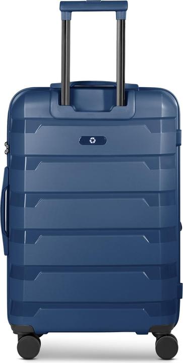 Actual product image D&N South Dakota 4 Rollen Kofferset 3-teilig mit Dehnfalte (203 l, XL (from 140l))