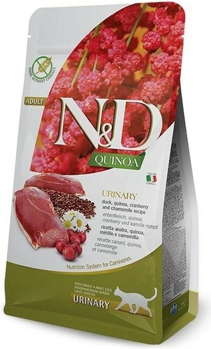 Immagine prodotto Farmina N&D Gatto Quinoa Anatra Urinaria 5 kg (Adulto, 1 pz., 5000 g)