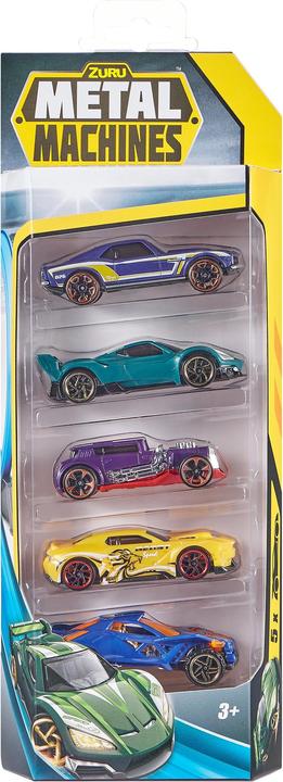 Actual product image Zuru Metal Machine Cars Set 5 pcs