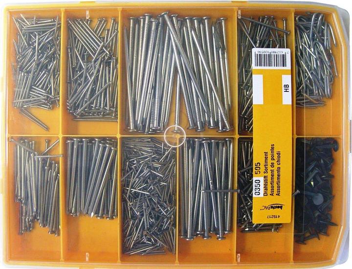 Productafbeelding BestaPac Draadpin assortiment (815 Stuk, 60 mm)