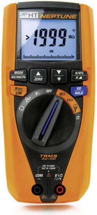 Actual product image HT Instruments Installation tester 1 kV, CAT IV 600 V with multimeter function & low resistance measurement (CAT IV 600V)