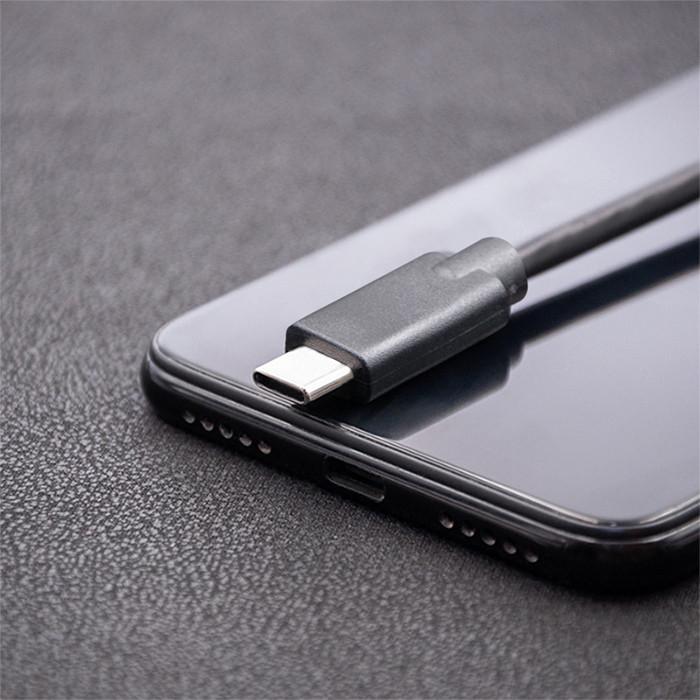 Image du produit Qoltec 52347 Câble USB 2.0 type C mâle (2.50 m, USB 2.0)