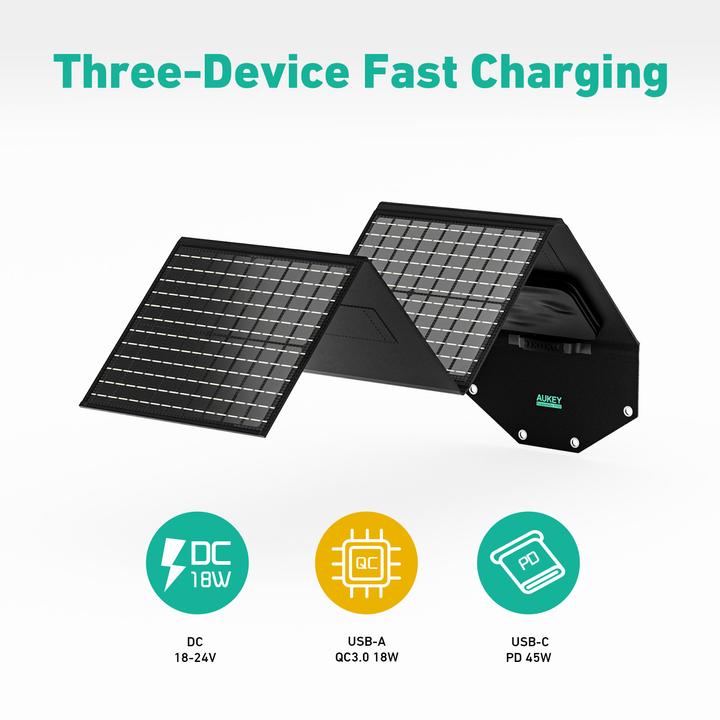 Actual product image Aukey PowerHelio Y100 (100 W, 3.80 kg)