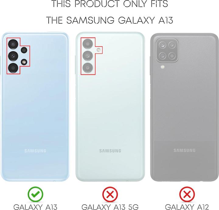 Immagine prodotto Nalia Copertura in silicone carbon look (Samsung Galaxy A13)