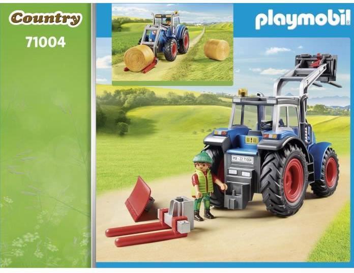 Produktbild Playmobil Grosser Traktor mit Zubehör (71004, Playmobil Country)