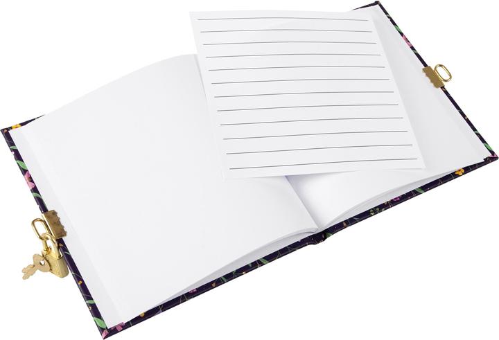 Actual product image Goldbuch Diary 16,5x16,5cm Meadow Miracles Blue (16.5 x 16.5 cm, Plain, Hardcover)