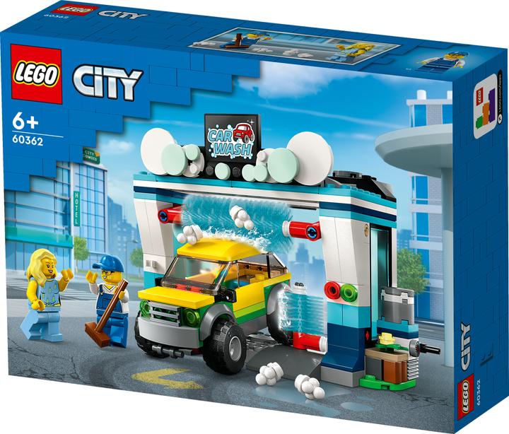 Image du produit LEGO Station de lavage de voitures (60362, LEGO City)
