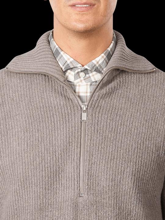 Produktbild Drykorn Knit Manuelo Pullover Half Zip Grey (L)